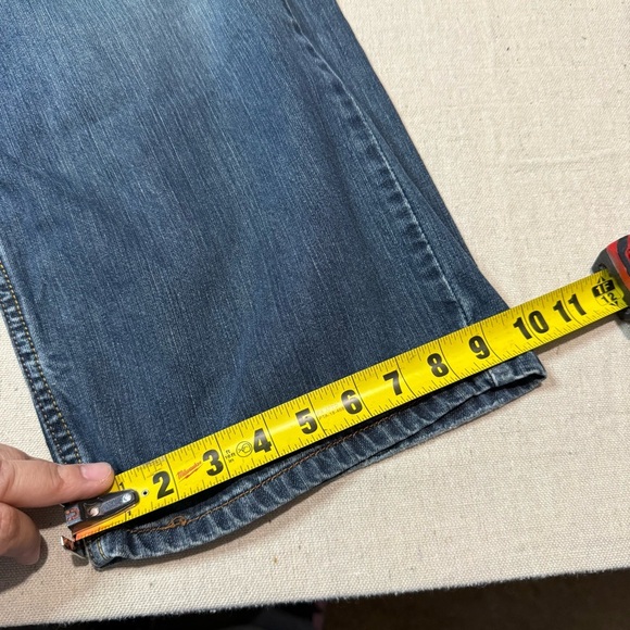 Levis 569 Men's Jeans Blue Size 38x32 Loose Fit Straight Leg Cotton Denim - Picture 8 of 8